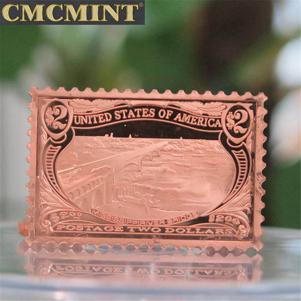 Bridge Stamp Copper Bar